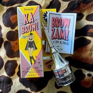 Benefit KA Brow Cream Brow Gel 5 Dark Brown New